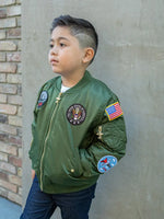 Green MA-1 Flight Jacket