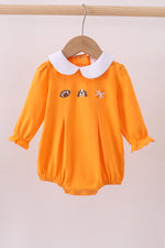Premium Orange Tennessee puppy applique bubble