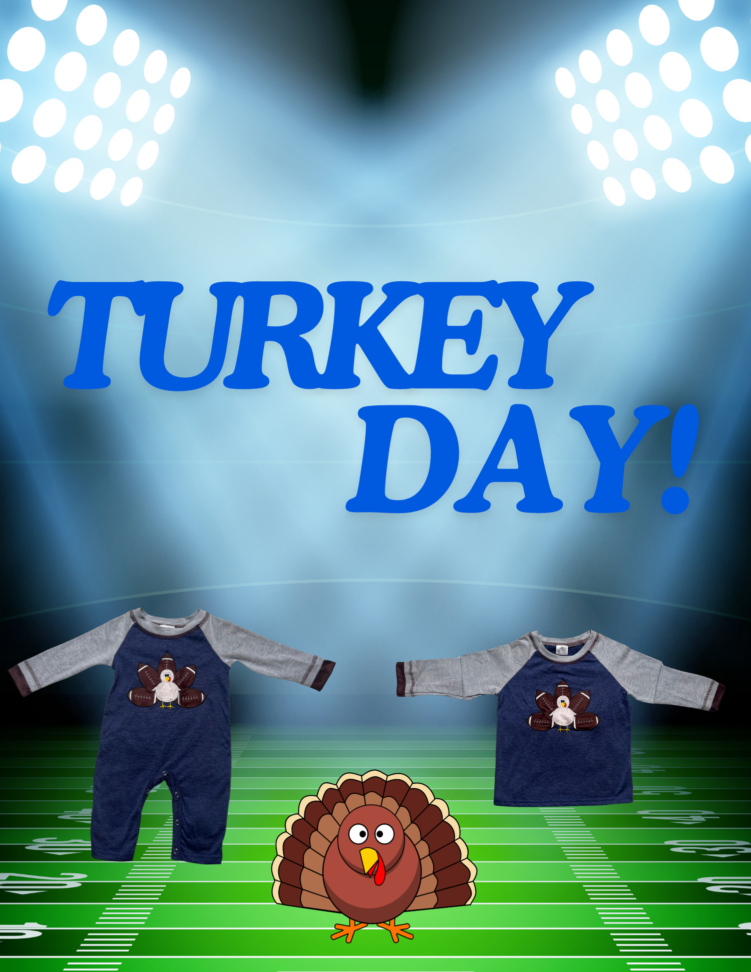 Boys Football Turkey Shirt
