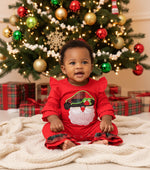 Girls Santa Romper
