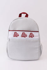 Mississippi state bulldogs embroidery boy backpack