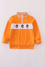 Orange Tennessee go vols applique pullover