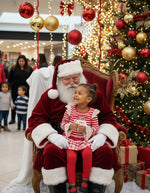 Santa stripe pants set