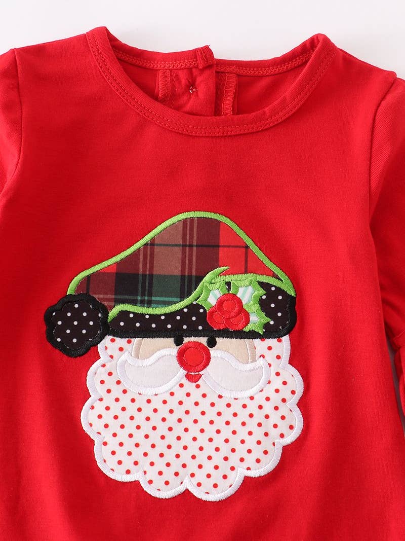 Girls Santa Romper