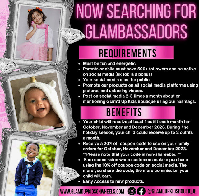 Glam'd Up Kids Boutique