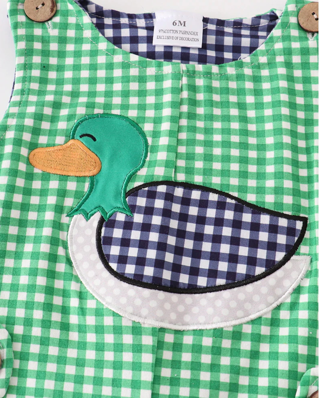 Boys Duck Romper
