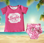 Baby Girls Bummie Set