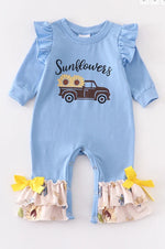Baby Sunflower romper