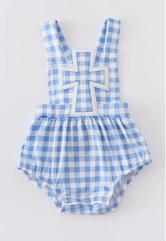 Baby Boy Cross Romper