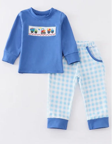 🧢 Boys Boutique Clothing | Rompers, Outfits & Sets