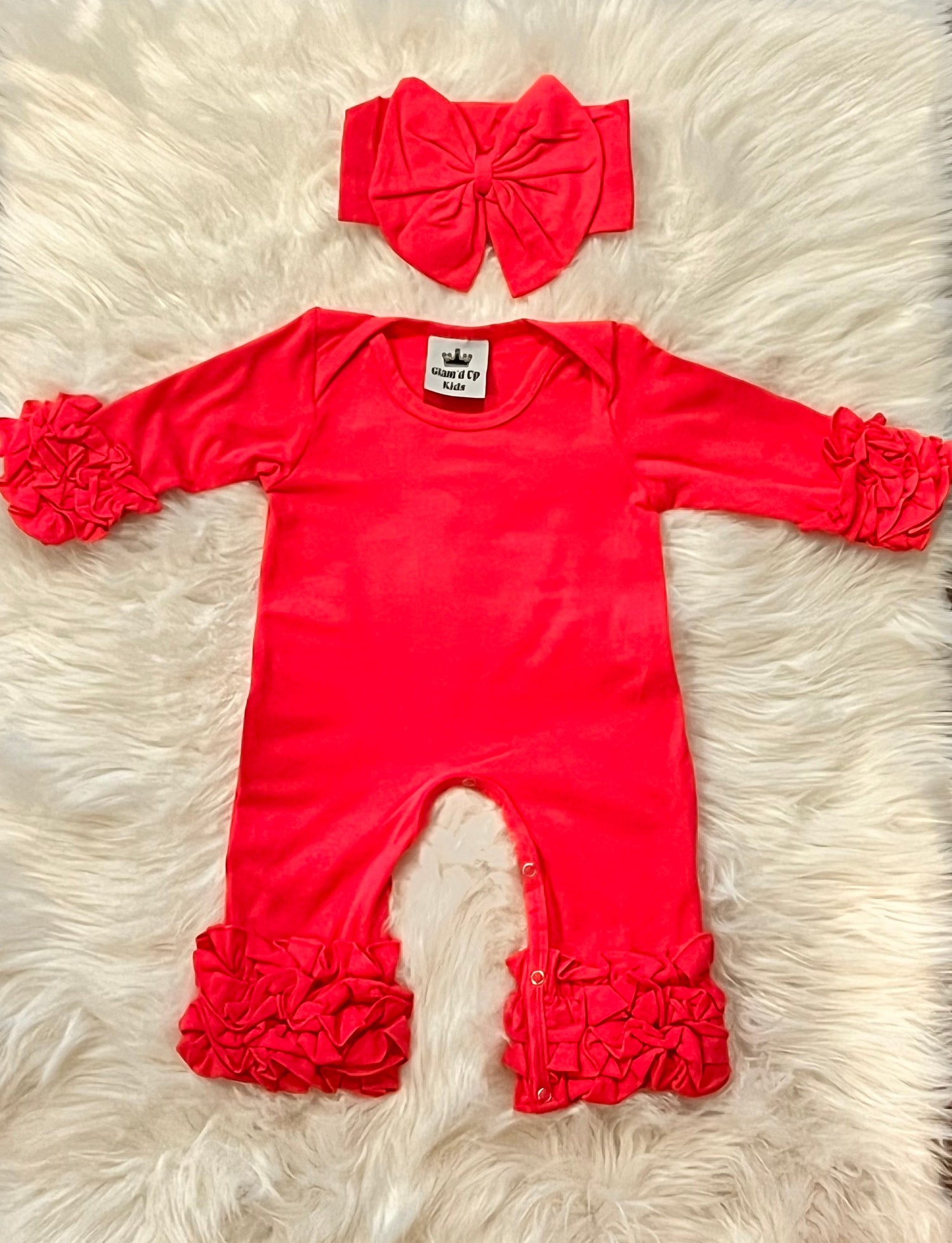 Pink Icing Romper set