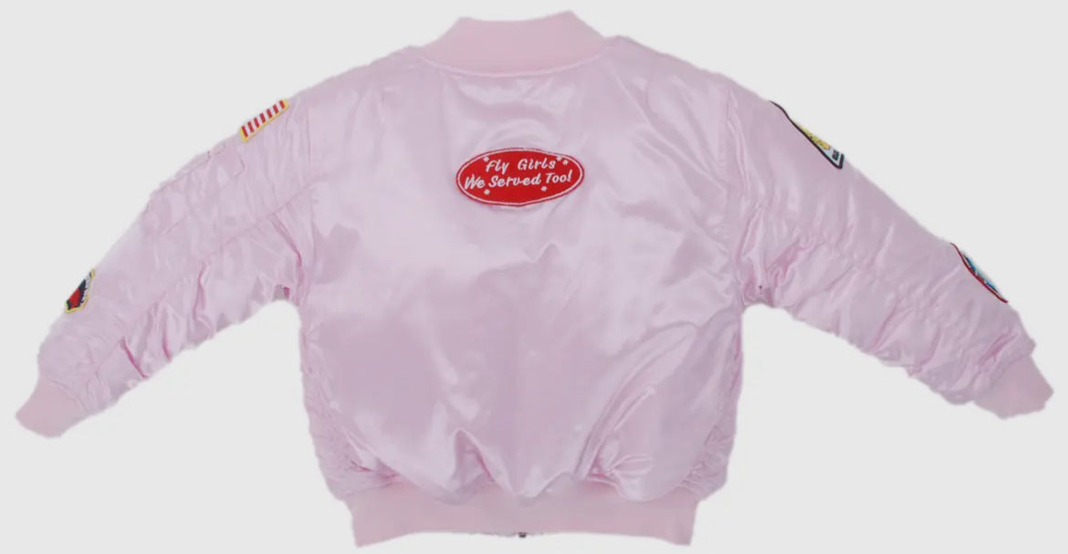 Pink MA-1 Flight Jacket