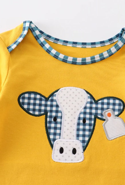 Boys Bull Romper