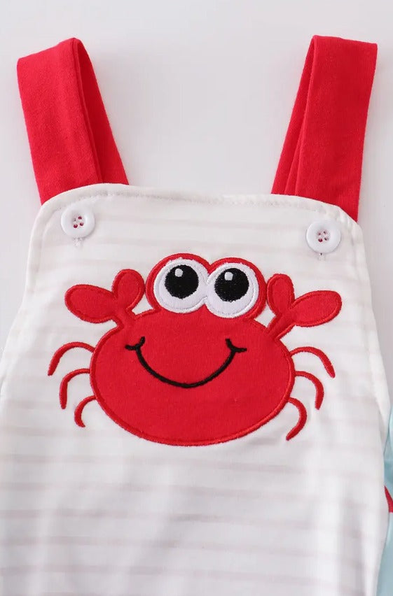 Boys Crab Romper