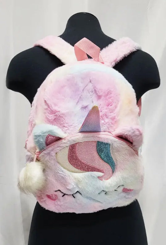 Unicorn Plush Backpack